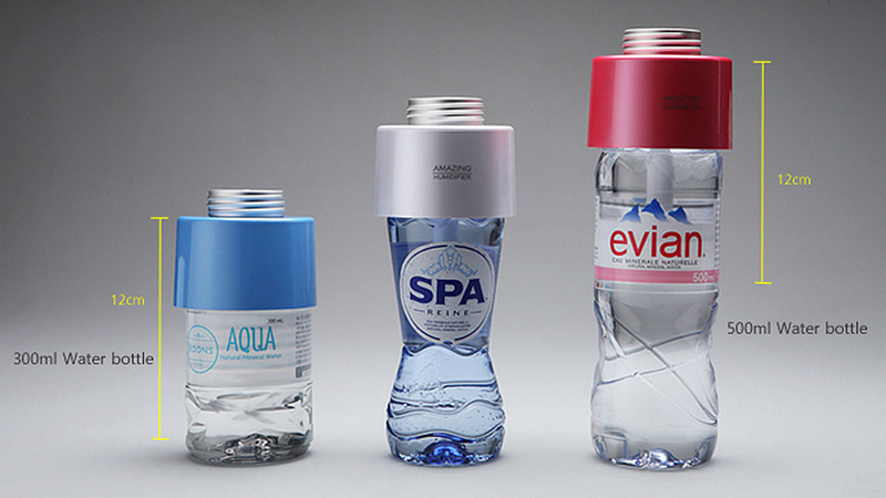 Illustration for article titled This Replacement Cap That Turns Any Water Bottle Into a Humidifier